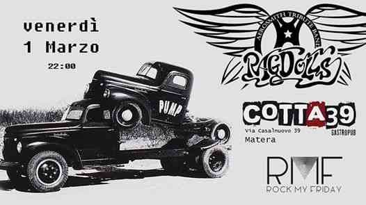 Rag Dolls - Aerosmith Tribute band LIVE at Cotta39, Matera