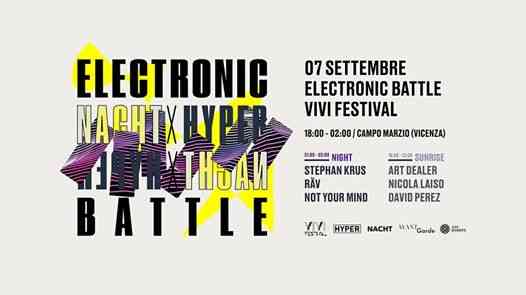 Electronic Battle: NACHT x HYPER at VIVI Festival - Free Entry