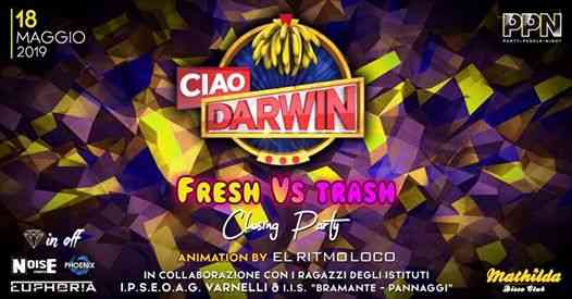 Ciao Darwin // Closing Party // 18-05-19 / Mathilda Disco Club