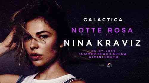Galactica Rimini Notte Rosa presenta Nina Kraviz
