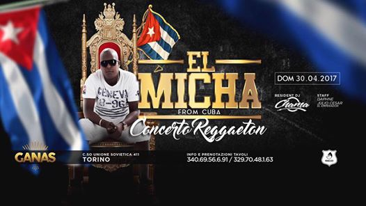 Domenica 30 Aprile // "El Micha" live al Ganas de mar