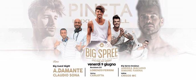 BIG SPREE Andrea Damante & Claudio Sona at Pineta Luxury