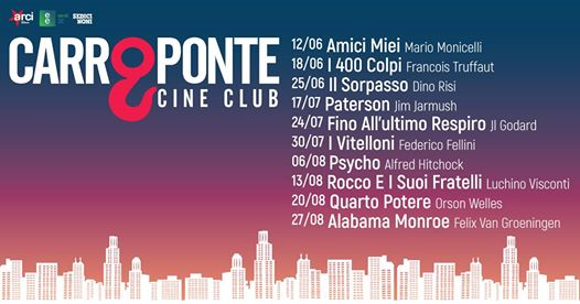 Carroponte Cine Club: "Amici Miei" | Free Entry