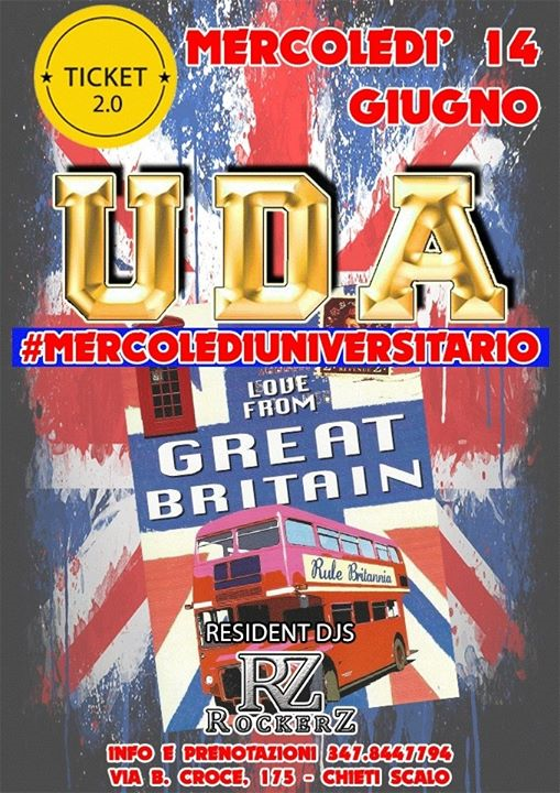 UDA - Mercoledì Universitario - Destination Great Britain!