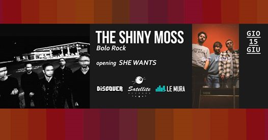 Discover Night: The Shiny Moss + opening She Wants / Le Mura