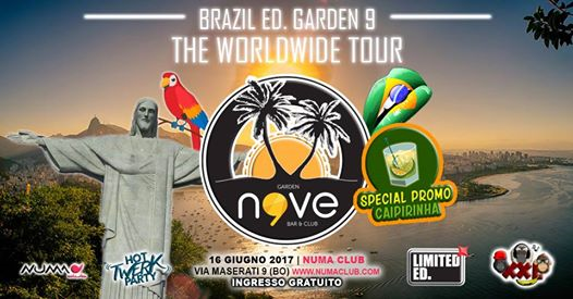 16/06 Garden Nove “Worldwide Tour": Brazil — Free Entry