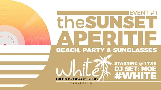 The Sunset Aperitif | beach party & sunglasses