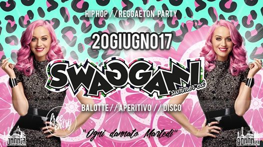 Martedi Swaggami- Summer hiphop reggaeton party Bononia