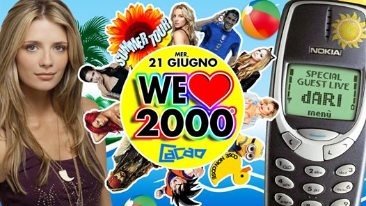 Stasera! We Love 2000 PARTY Torino + dARI @Cacao - dalle 20.30