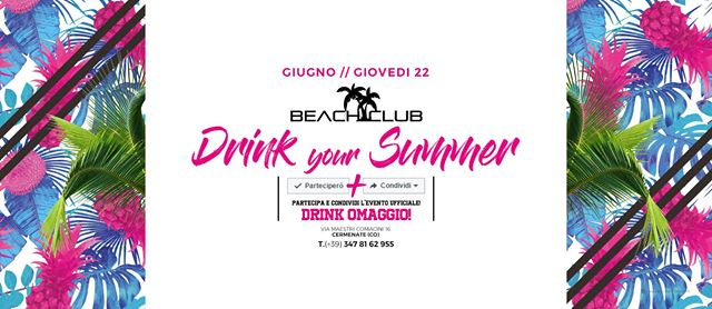 Drink Your Summer • Beach Club