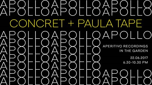 Aperitivo Recordings in the garden w/ Concret + Paula Tape-22.06