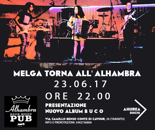 MELGA live at Alhambra Rock Music Pub