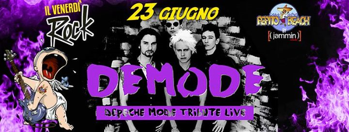 Pepito Beach Ven.23 Giugno " Demode " Depeches Mode Tribute