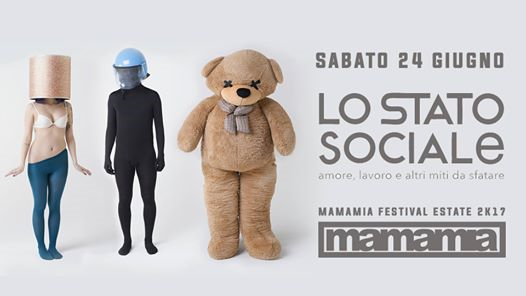 Lo Stato Sociale + Gazzelle Live :: Mamamia Festival Estate 2k17