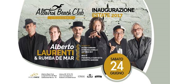 Sabato 24 Giugno | INAUGURAZIONE Estate 2017 Albatros Beach Club