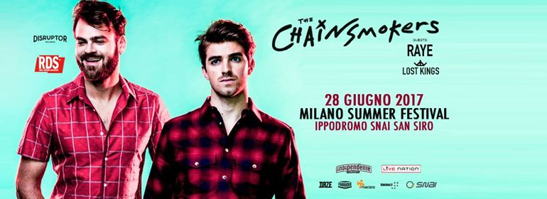 The Chainsmokers / Milano Summer Festival