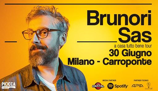 Brunori Sas - A casa tutto bene tour - Milano