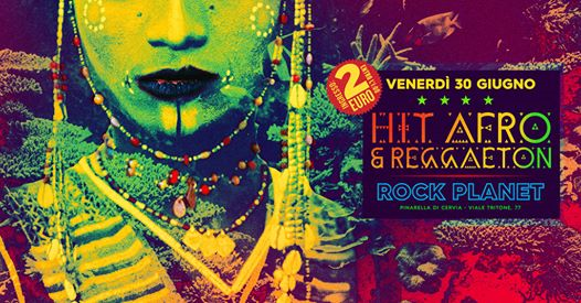 Afro Giardino & Reggaeton, Venerdi 30 al Rock Planet