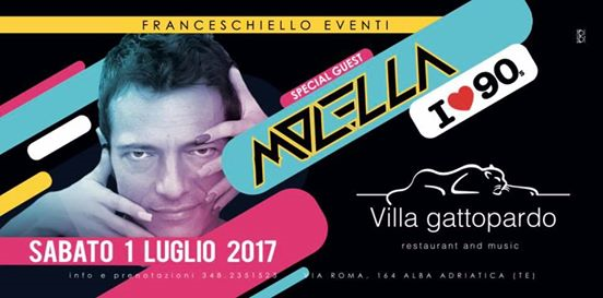 Sabato 1 Luglio - I Love 90's con DJ Molella