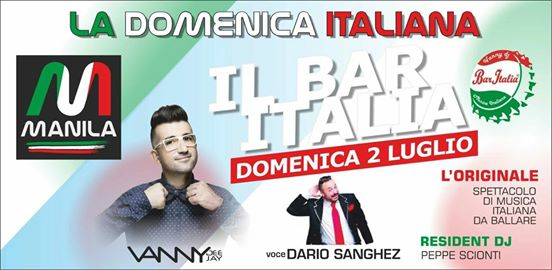 La Domenica Italiana con Vanny Dj - Manila Fashion Club