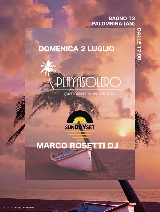 SunDAYset at Playa Solero | Marco Rosetti Djset