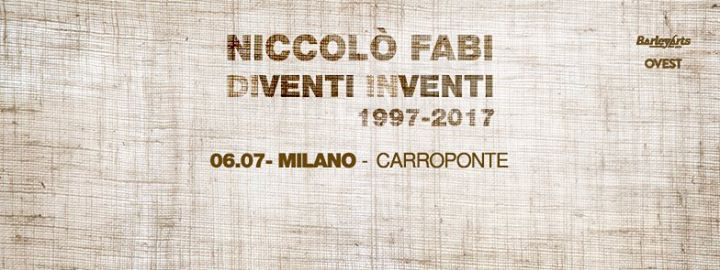 Niccolò Fabi - live a Milano / Carroponte