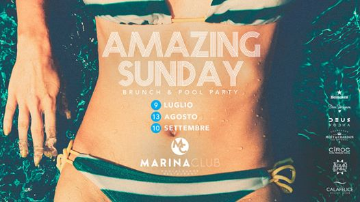 Amazing Sunday the Pool Party of Marina Club