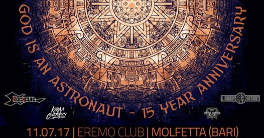 God Is An Astronaut live at | Eremo Club, Molfetta (BA)
