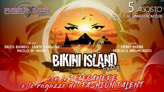 Bikini Island Party Al Purple Beach