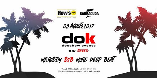 DOK on Tour @Barracuda Club 05/08/2017 DONNA Omaggio entro 00.00