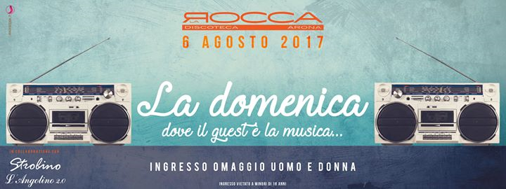 Dom 06/08 - La Domenica de La Rocca Gold