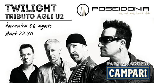 Tributo agli U2 - TWiLiGHT - Poseidonia Live On The Beach