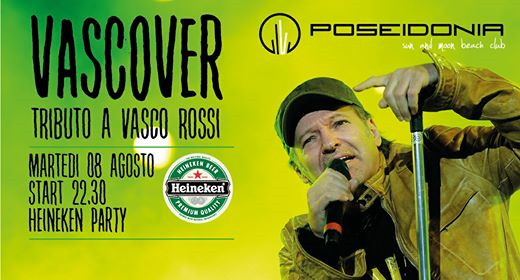 Tributo a Vasco Rossi - VASCOVER BAND - Poseidonia Live On The Beach