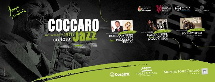 Coccaro Jazz a Masseria Torre Maizza 14 Agosto