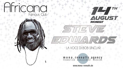 Steve Edwards - Africana Famous Club - 14 Agosto