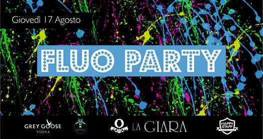 FLUO PARTY - Giovedi 17 / La Giara Taormina