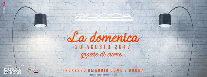 Dom 20/08 - La Domenica de La Rocca Gold