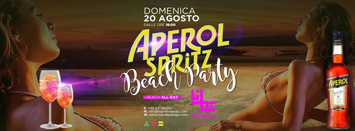 Aperol Spritz Beach Party