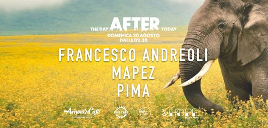 The day after today - Domenica 20 Agosto