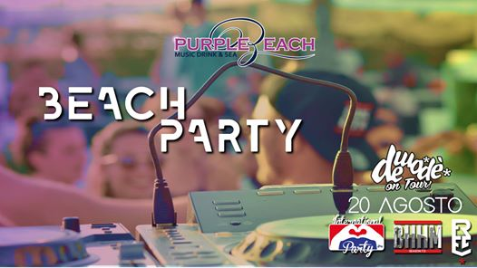 Beach Party al Purple Beach