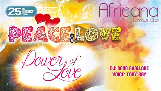 Peace & Love - Power of Love - Africana Famous Club