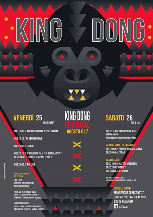 25.08 > Lercio live al King Dong festival 2017 / ingresso libero