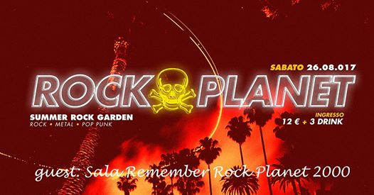 Sabato Rock con 3 sale RockPopPunkMetal e Remember RP 2000