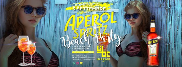 Aperol Spritz Beach Party