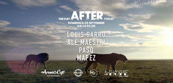The day after today - Domenica 3 Settembre
