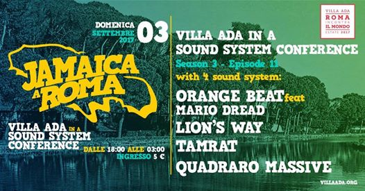 Jamaica a Roma Sound System Conference