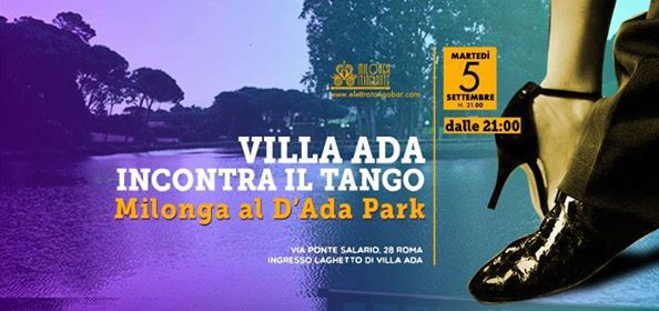 Villa Ada incontra il Tango, Milonga al D’Ada Park