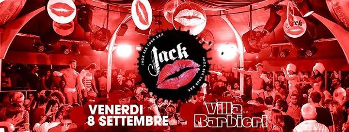 XXX JACK in tour XXX villa Barbieri XXX ven 8 set
