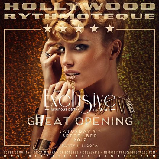 Exclusive party at Hollywood Milano