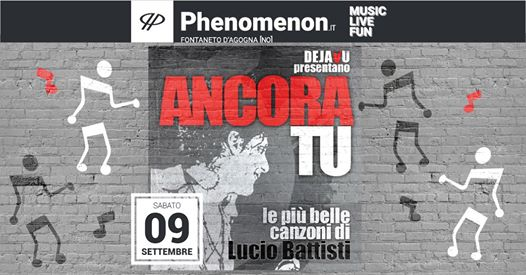 Ancora Tu - tribute to Lucio Battisti | Phenomenon Live
